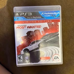 Ps3 limited edition need for speed game